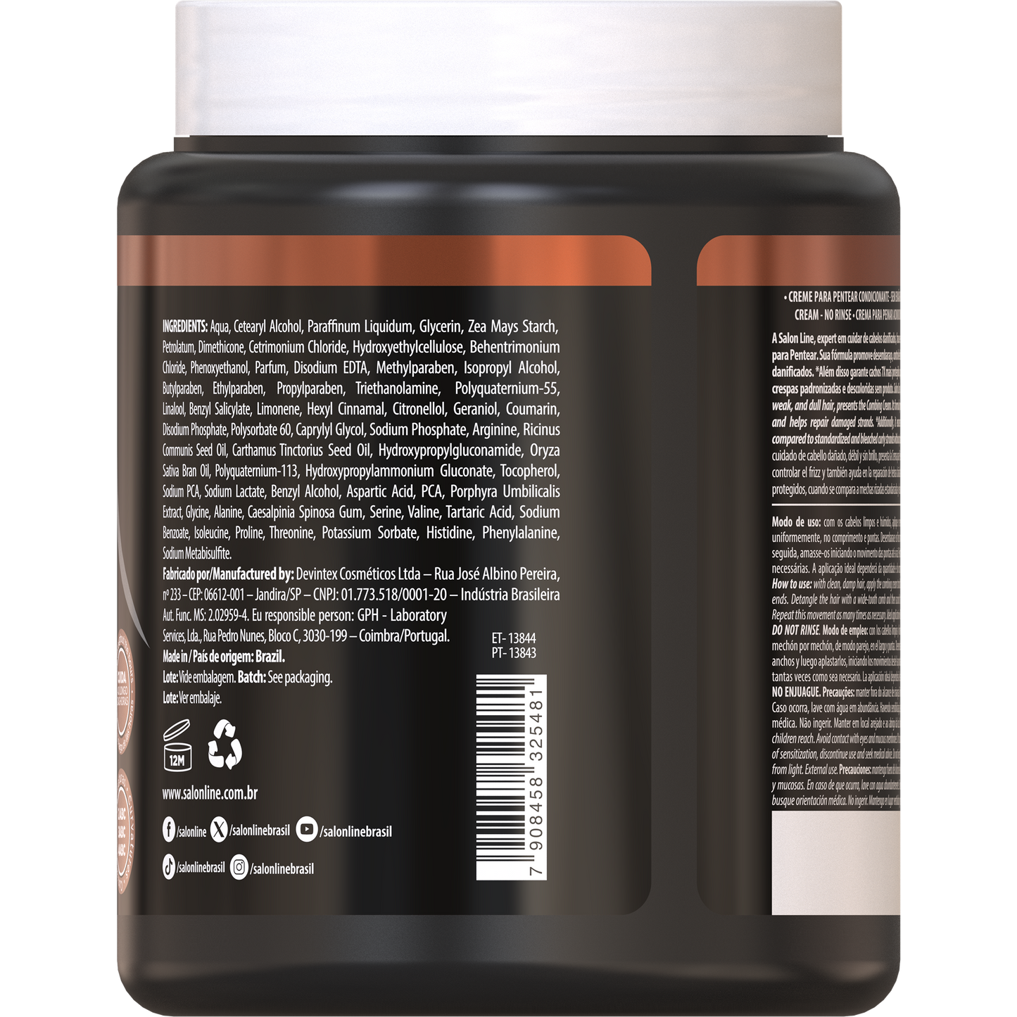 Sos Cachos Arginine Leave-In Conditioner 1kg