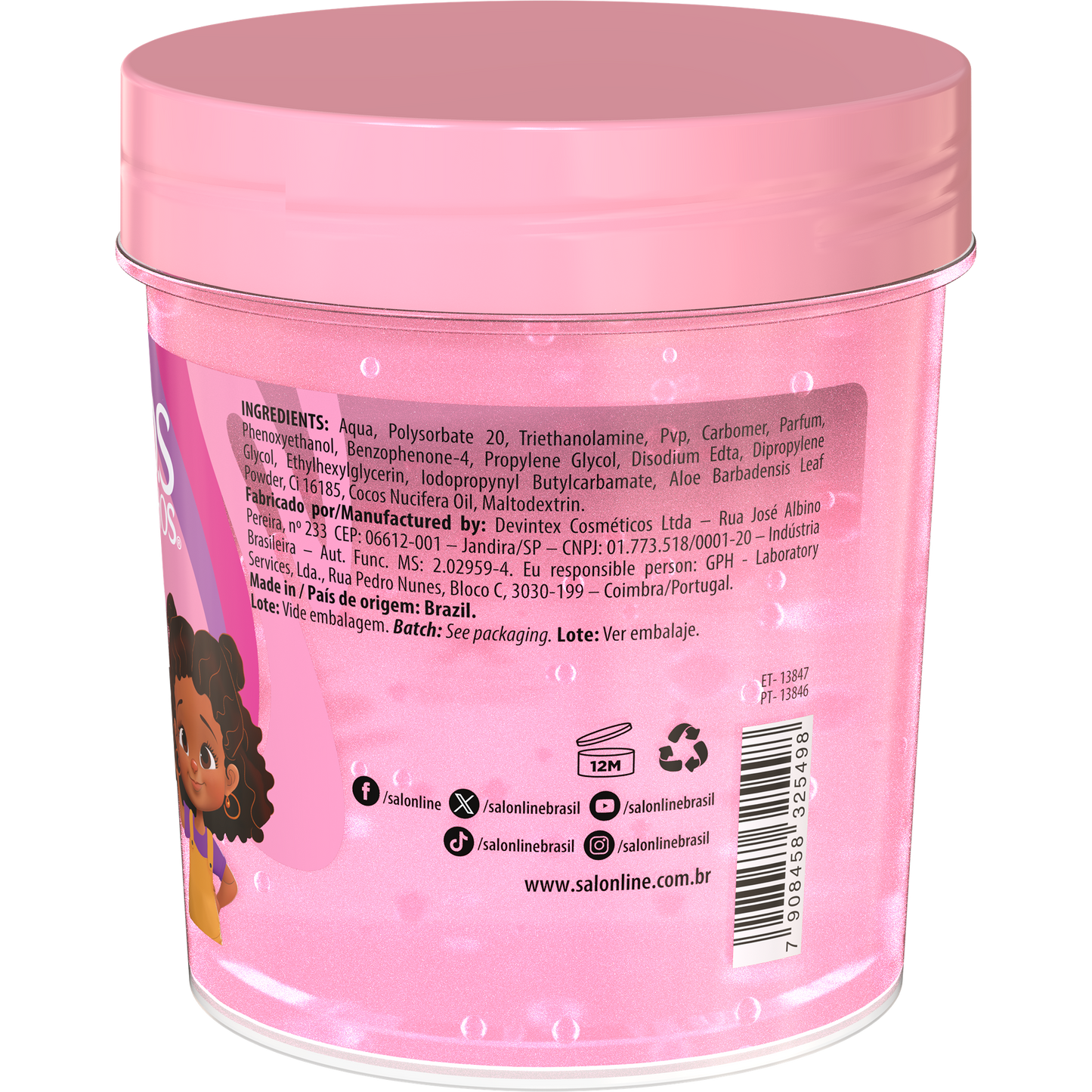 Sos Cachos Kids Hydration Curl Activating Gelatin 400g