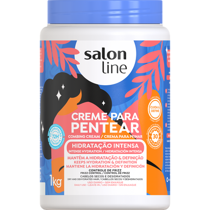 Salon Line Creme de Pentear Hidratação Intensa 1kg – Armazém da Cosmética