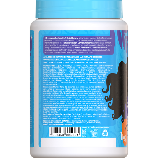 Salon Line Creme de Pentear Definição Natural 1kg