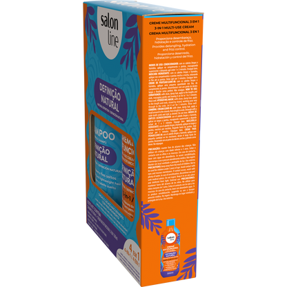 Salon Line Kit Sh+Cnd Definição Natural 600ml