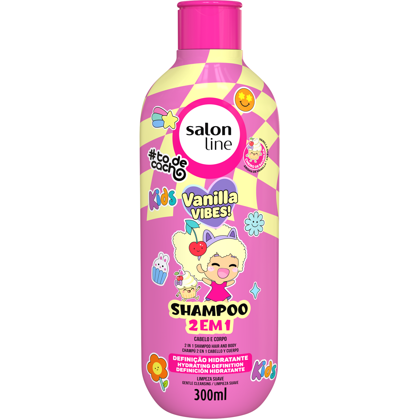 Salon Line Kit Sh+Cnd Vanilla Vibes 600ml