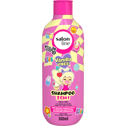 Salon Line Kit Sh+Cnd Vanilla Vibes 600ml