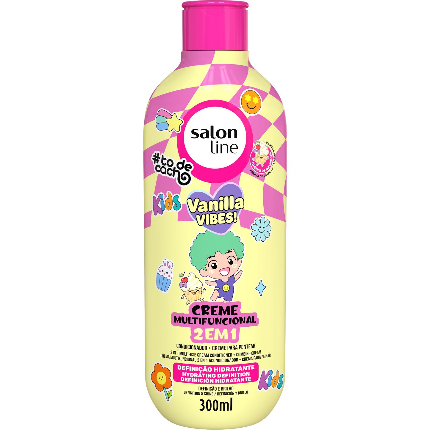 Salon Line Kit Sh+Cnd Vanilla Vibes 600ml