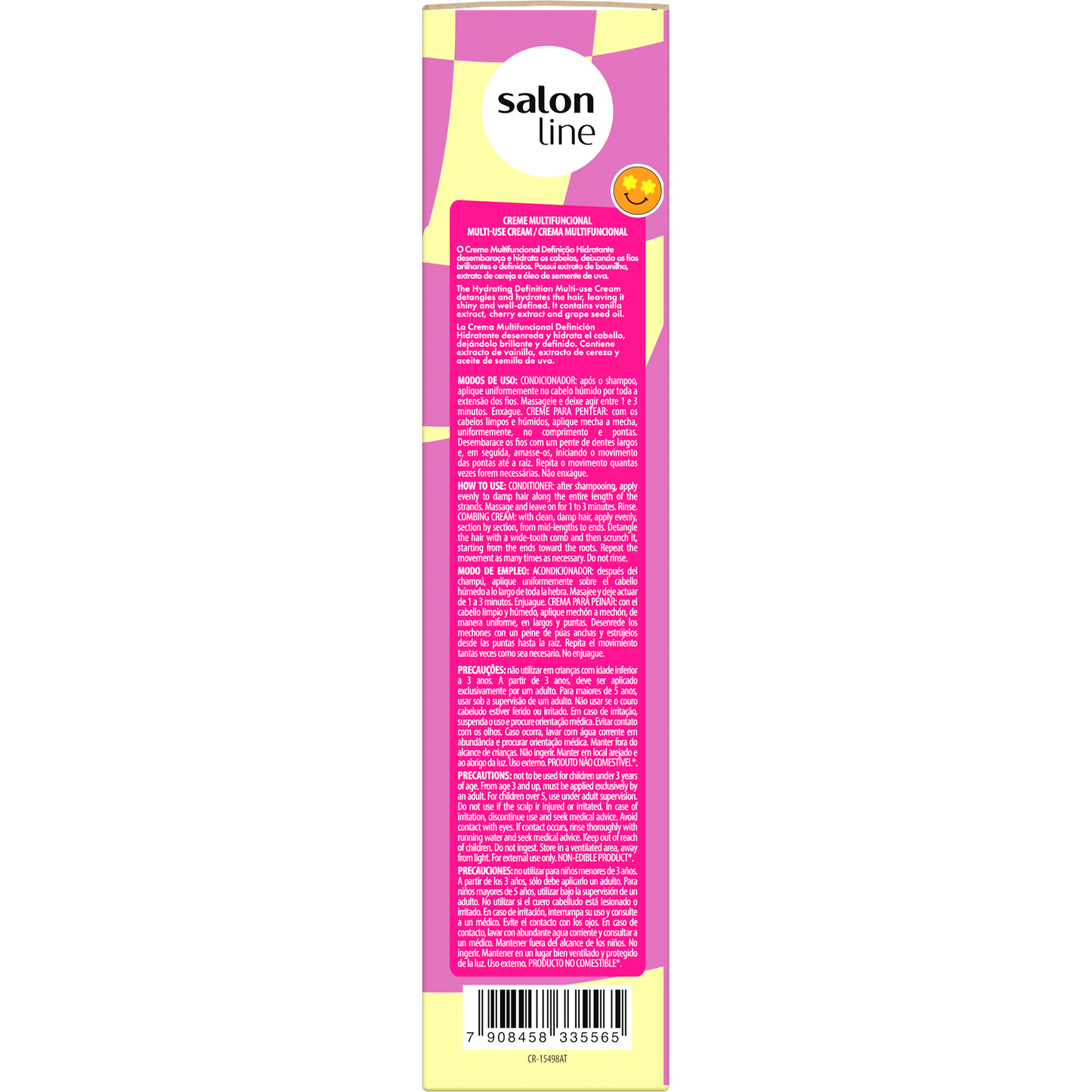 Salon Line Kit Sh+Cnd Vanilla Vibes 600ml
