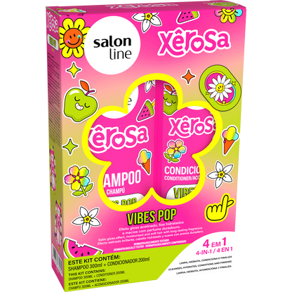 Salon Line Kit Sh+Cnd Xêrosa 500ml