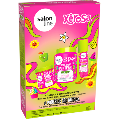 Salon Line Kit Sh+Cnd Xêrosa 500ml
