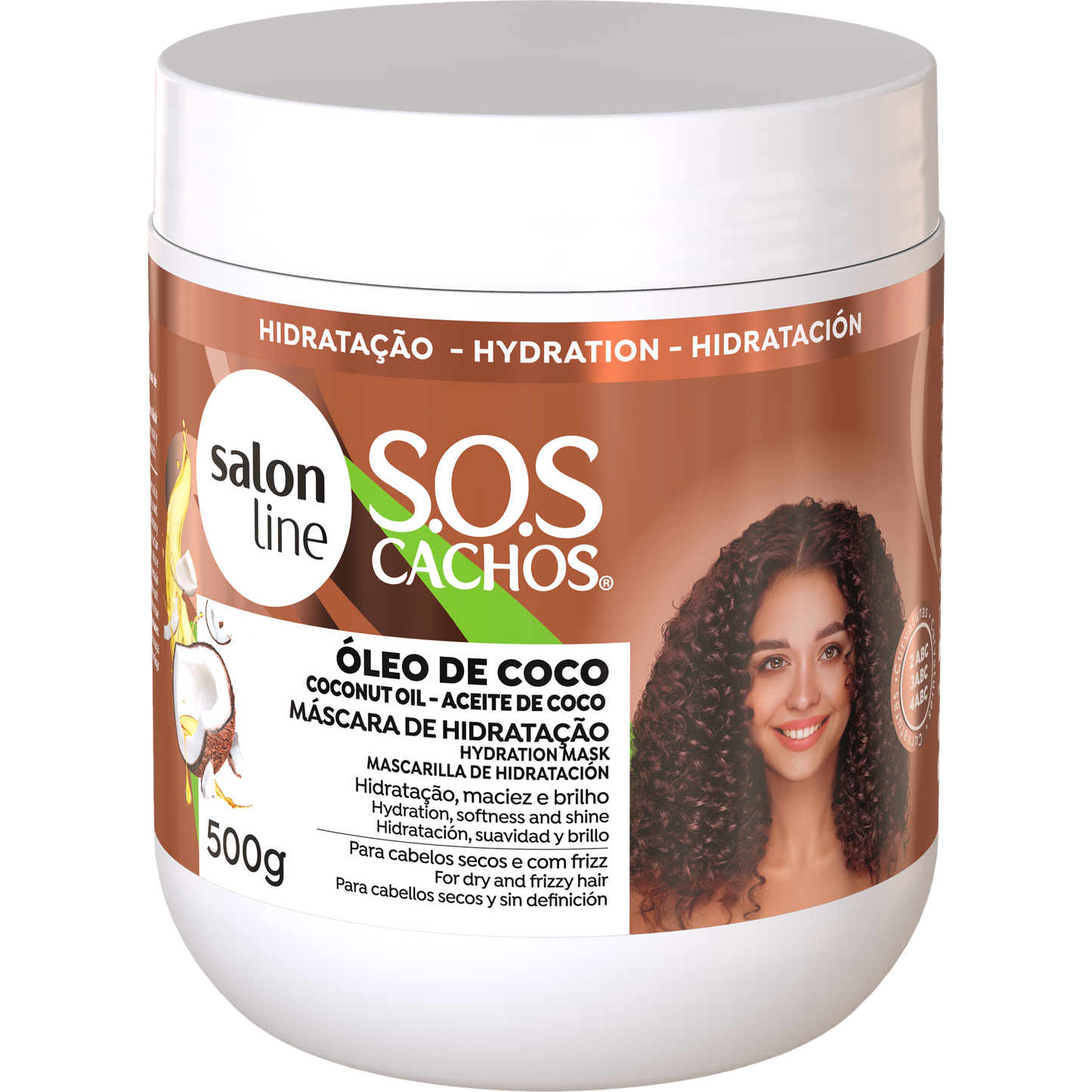 SalonLine Máscara SOS Coco 500g
