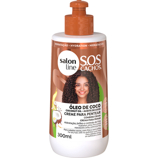 SalonLine Creme de Pentear SOS Coco 300ml