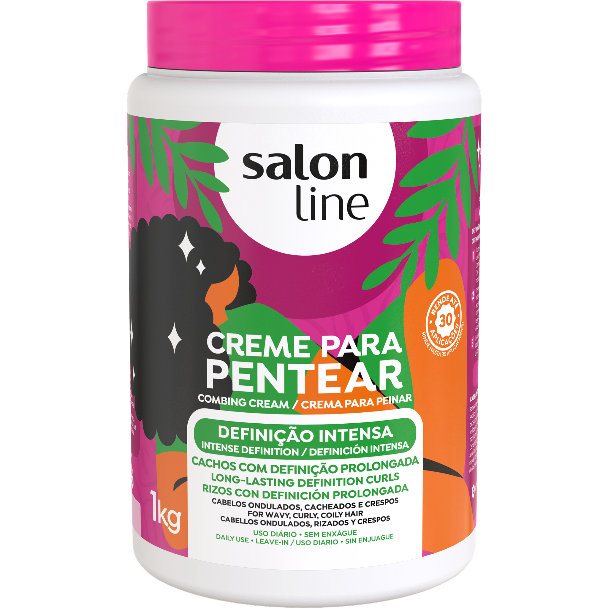 Intense Definition Salon Line Intense Definition Leave-in Cream 1kg – Armazém da Cosmética