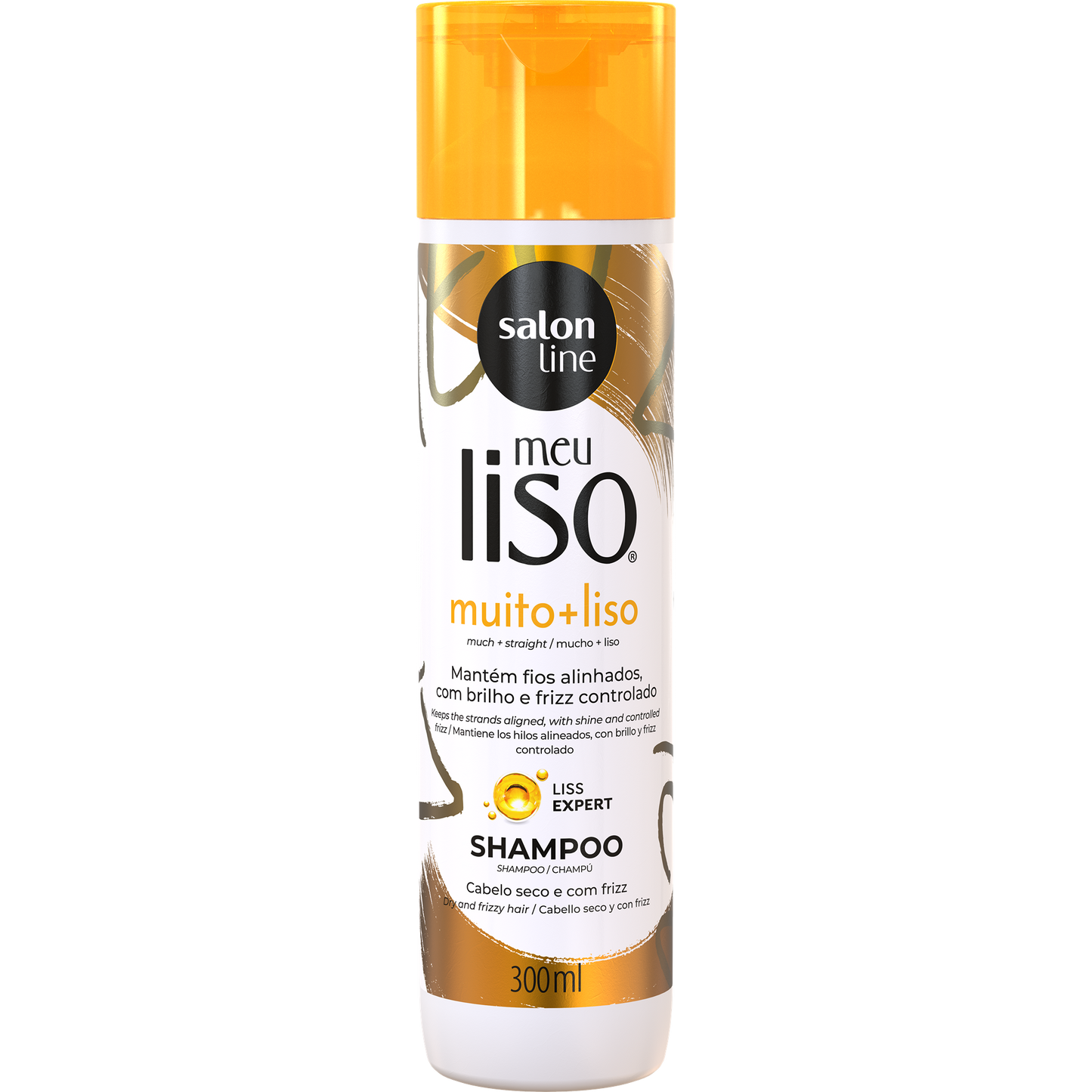 SalonLine Shampoo Meu Liso Muito + Liso 300ml