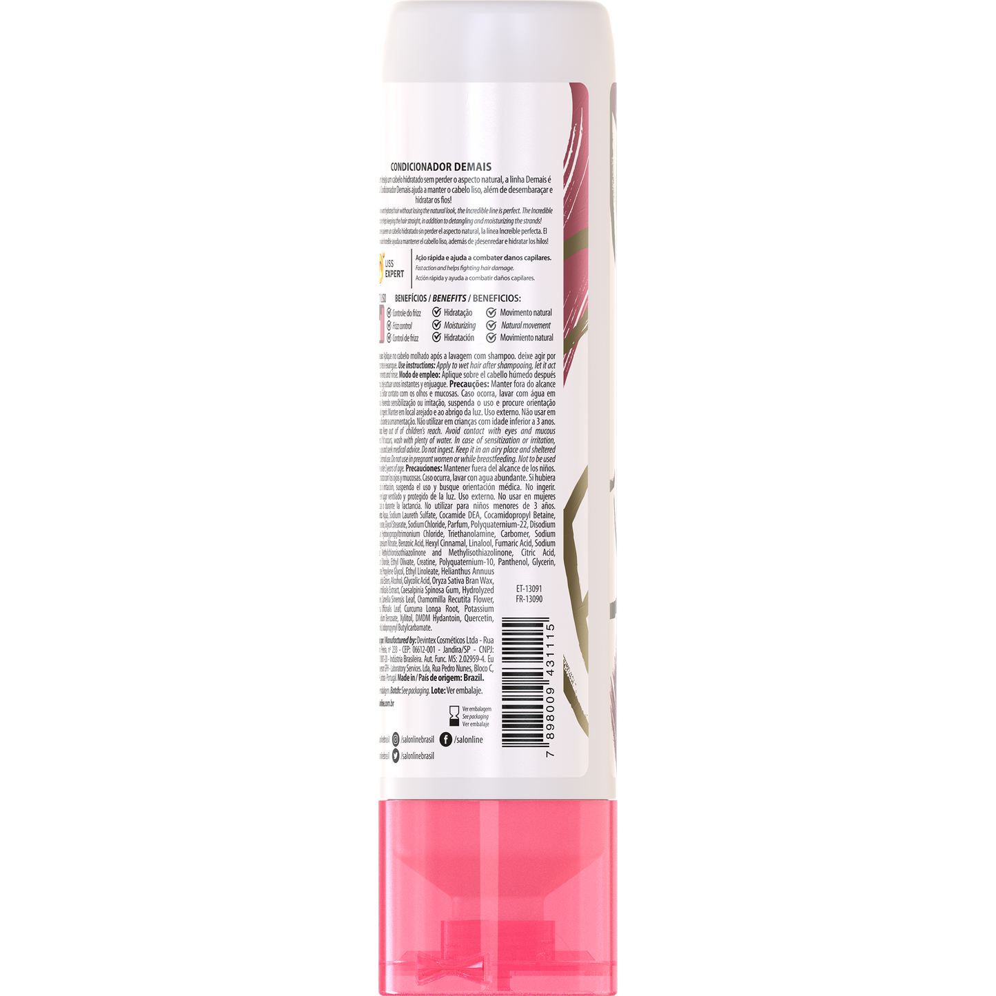 SalonLine Acondicionador My Too Smooth 300ml