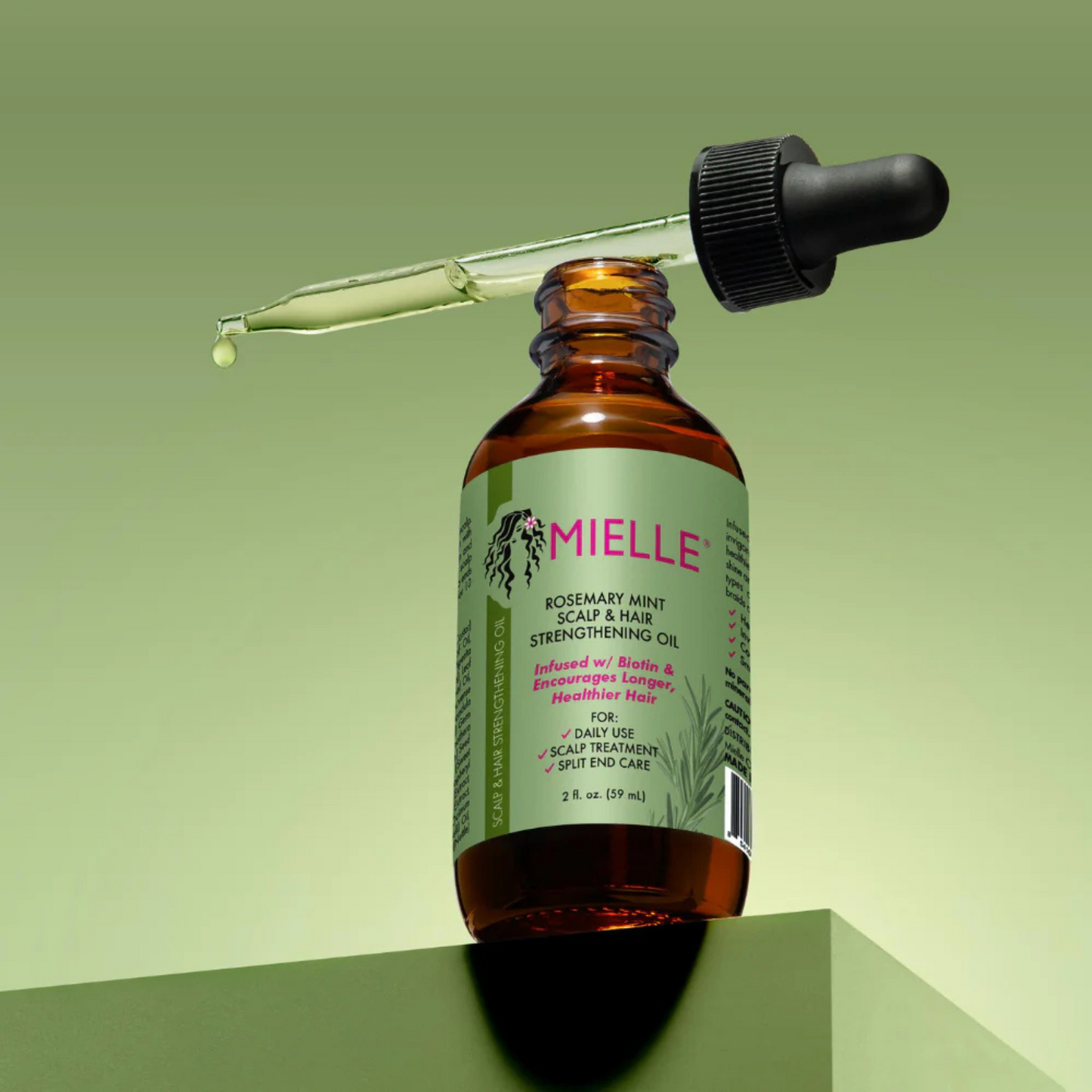 Mielle Óleo Fortalecedor de Alecrim  Menta 59ml