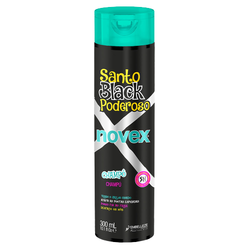 Shampoo Santo Black 300ml - Armazém da Cosmética 