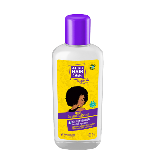 Óleo Capilar Afrohair 200ml - Armazém da Cosmética 