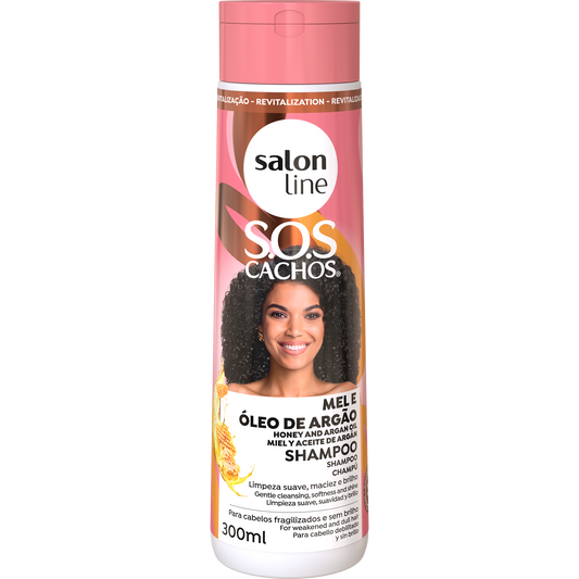 SalonLine Shampoo SOS Mel Cachos Intensos 300ml