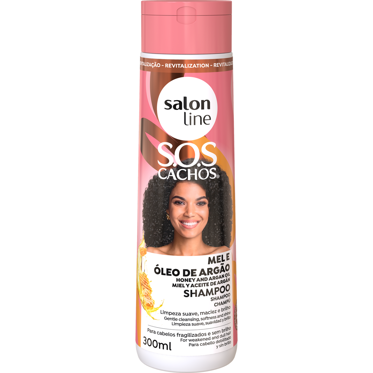 SalonLine SOS Honey Intense Curls Shampoo 300ml