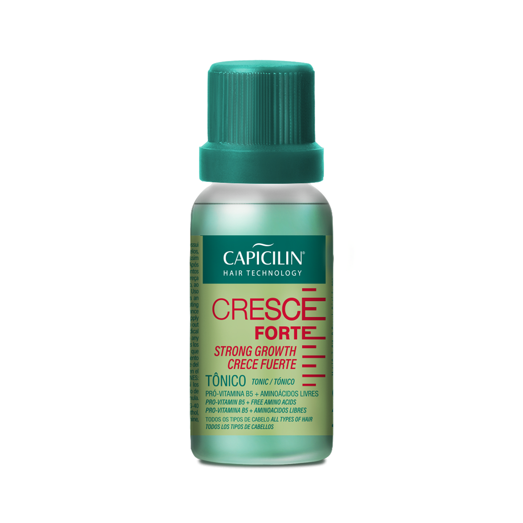 Tónico Cresce Forte 20ml - Capicilin | Armazém da Cosmética