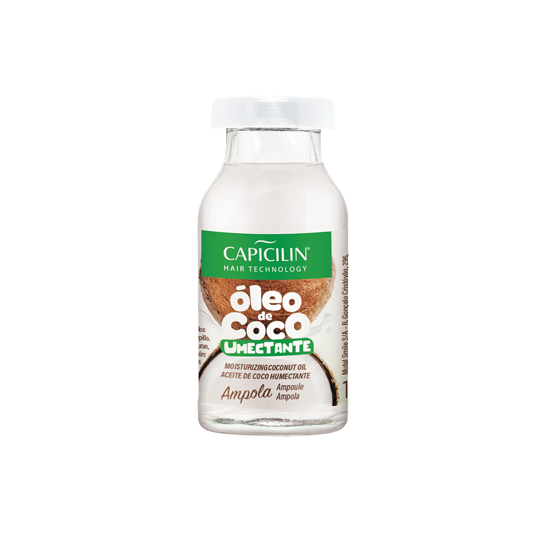 Capicilin Ampola Óleo de Coco 20ml