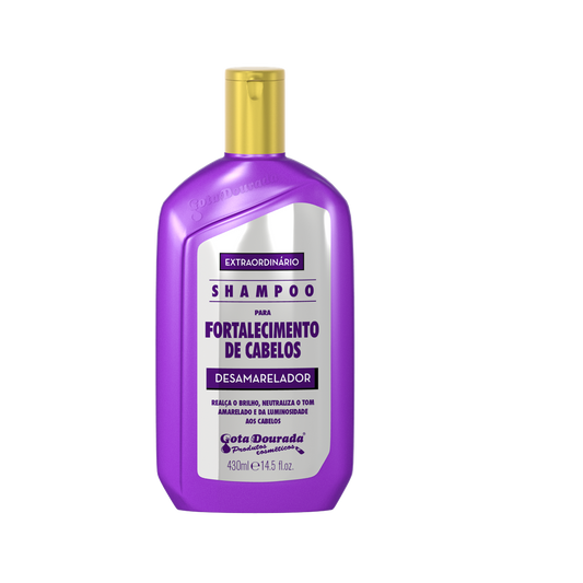 Shampoo Desamarelador 430ml - Gota Dourada | Armazém da Cosmética