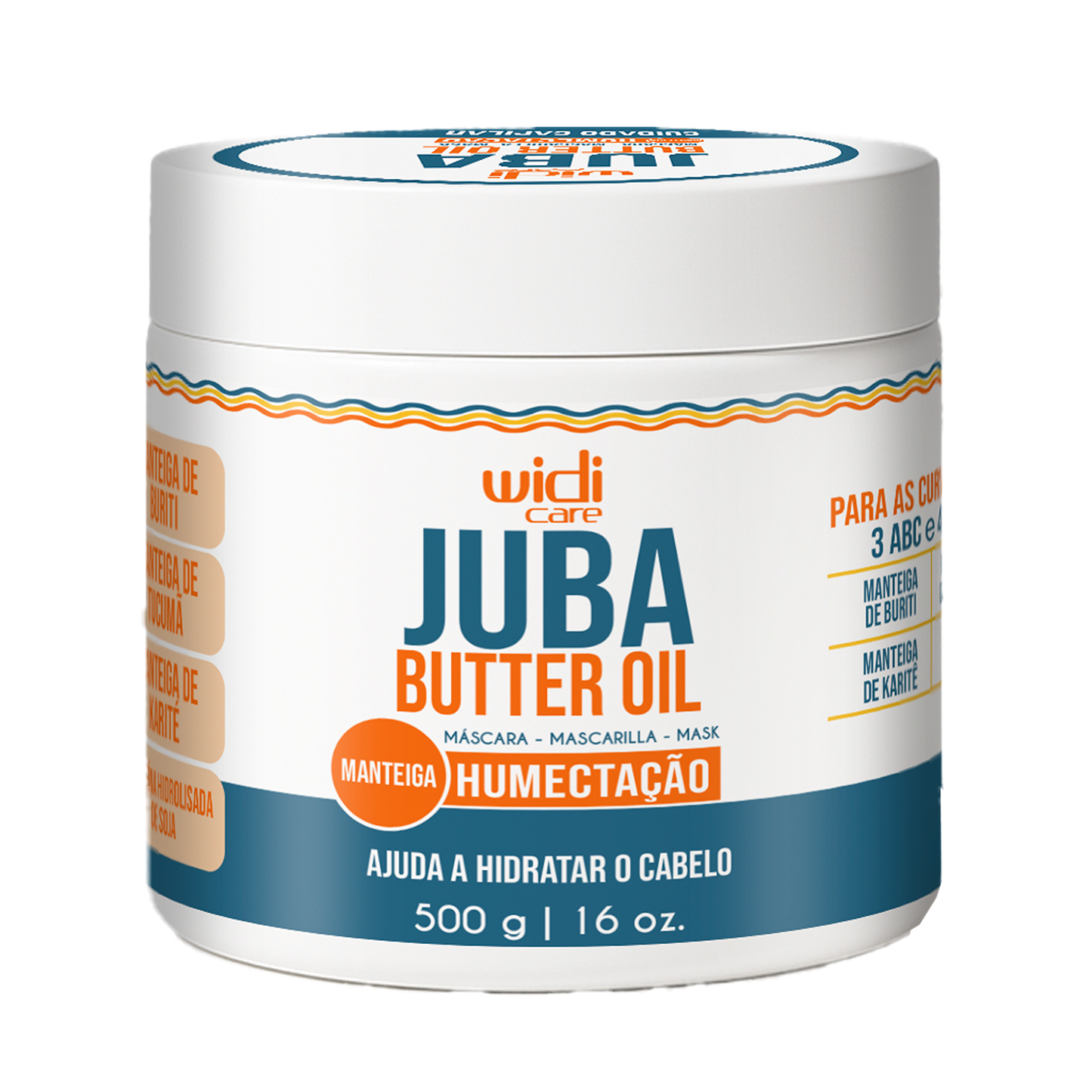 Widi Care Máscara Butter Oil Humectação 500g – Armazém da Cosmética