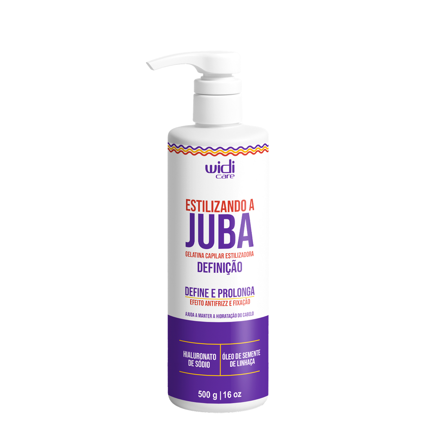 Widi Care Gelatina Juba Definição 500ml – Armazém da Cosmética