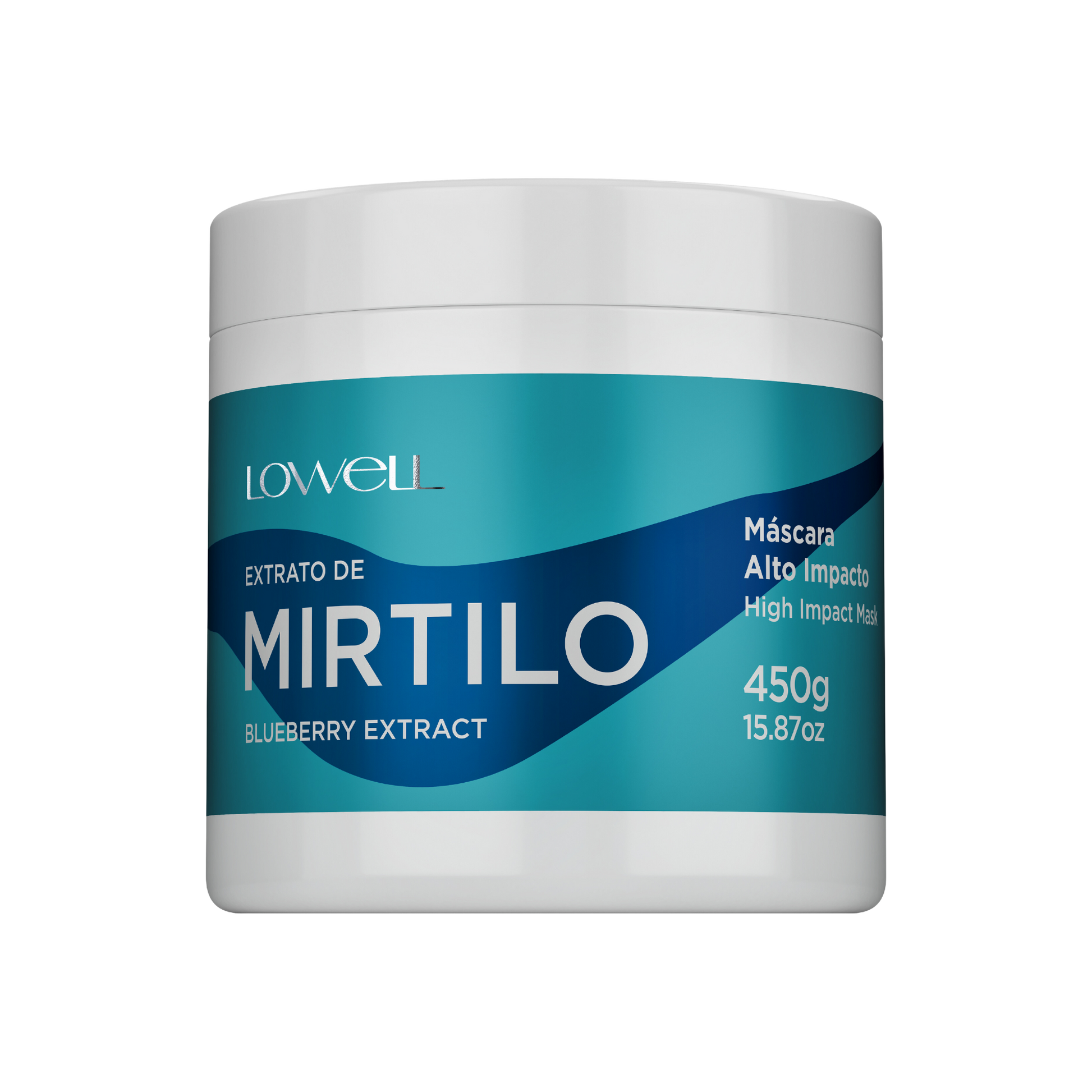 Lowell Mirtillo Máscara Alto Impacto 450ml