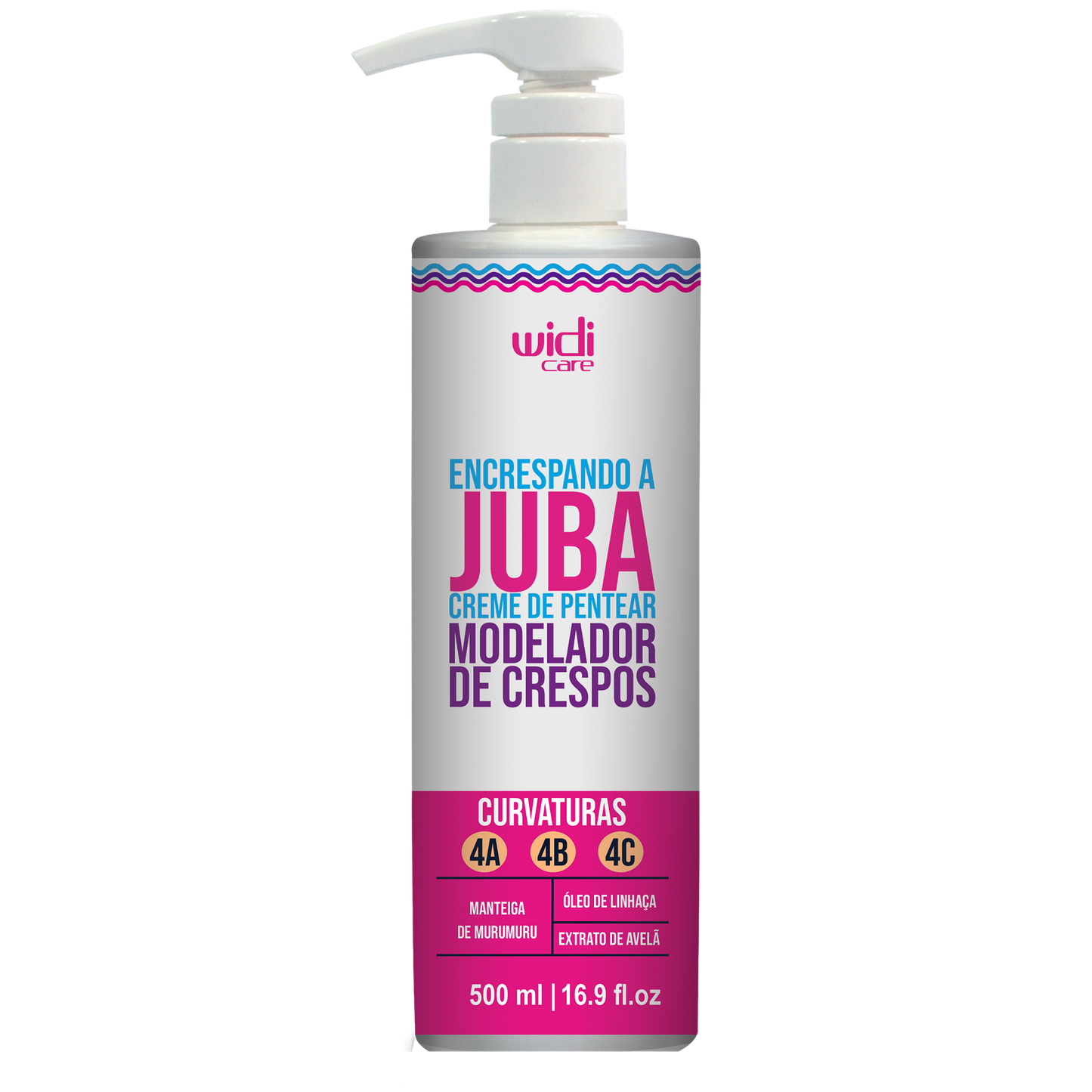 Widi Care Juba Creme de Pentear Encrespando 500ml