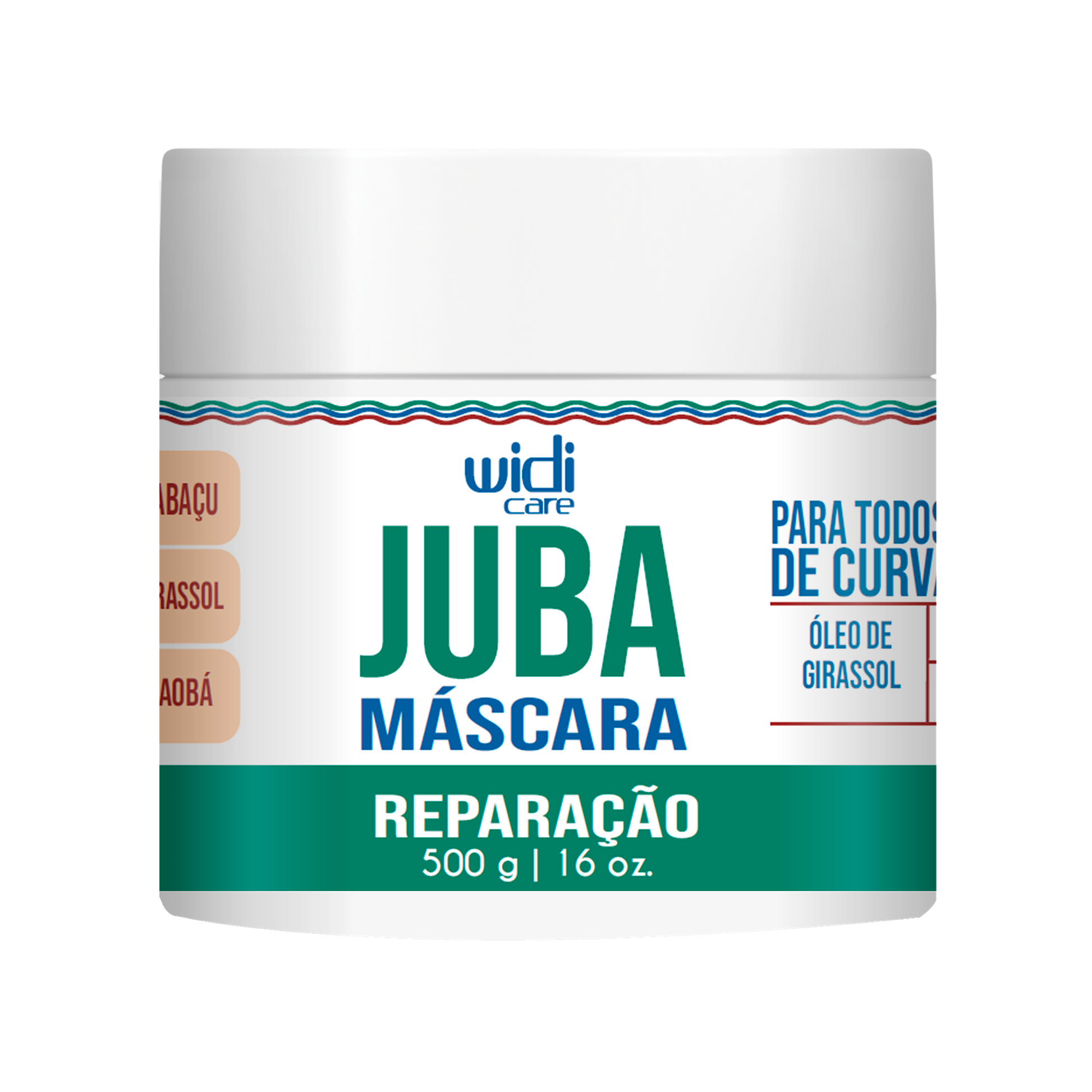 Widi Care Juba Máscara Reconstrutora 500g