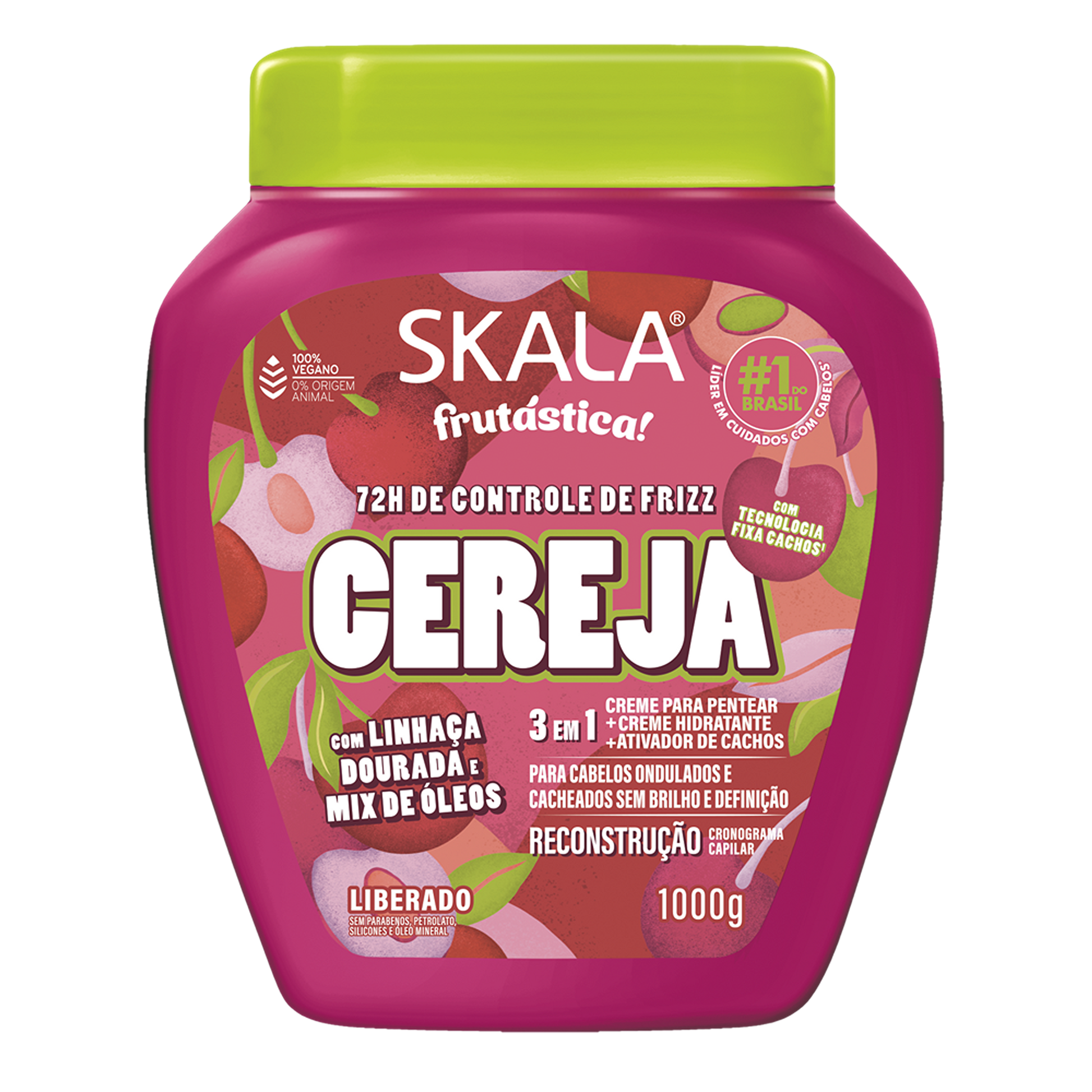 Skala Máscara Frutástica Cereja 1kg – Armazém da Cosmética
