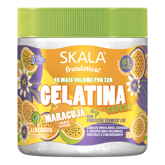Skala Gelatina Maracujá 550g – Armazém da Cosmética