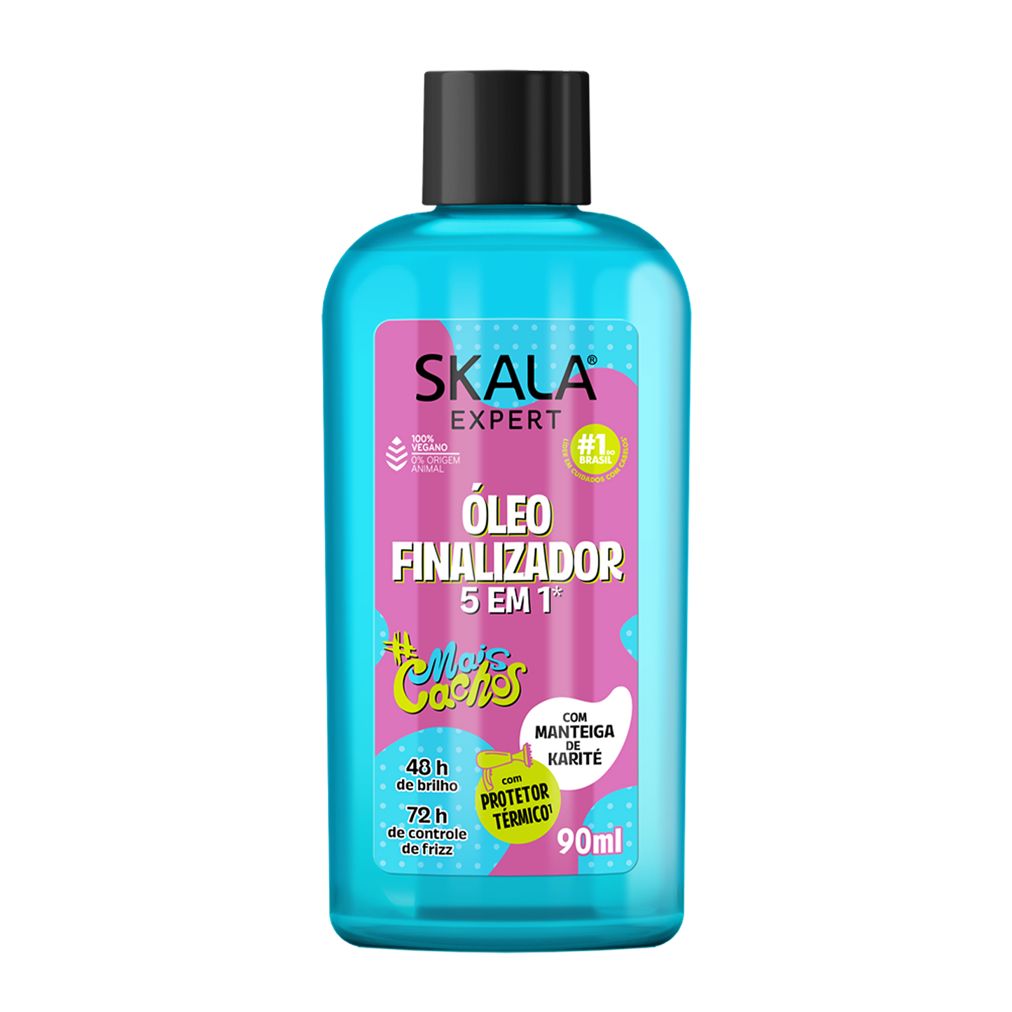 Skala Óleo Finalizador 5 em 1 Mais Cachos 90ml – Armazém da Cosmética