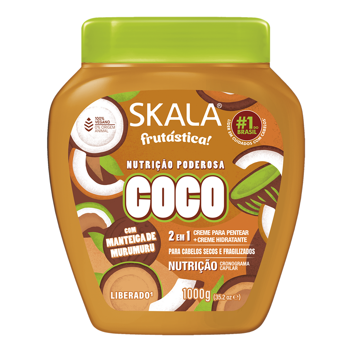 Skala Máscara Frutástica Coco 1kg – Armazém da Cosmética